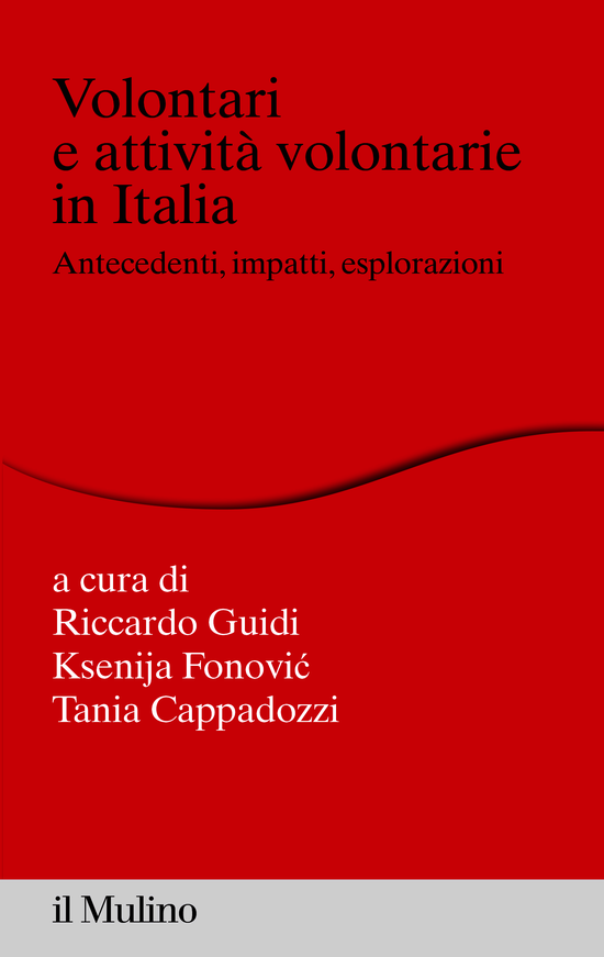 Copertina del libro Volontari e attività volontarie in Italia