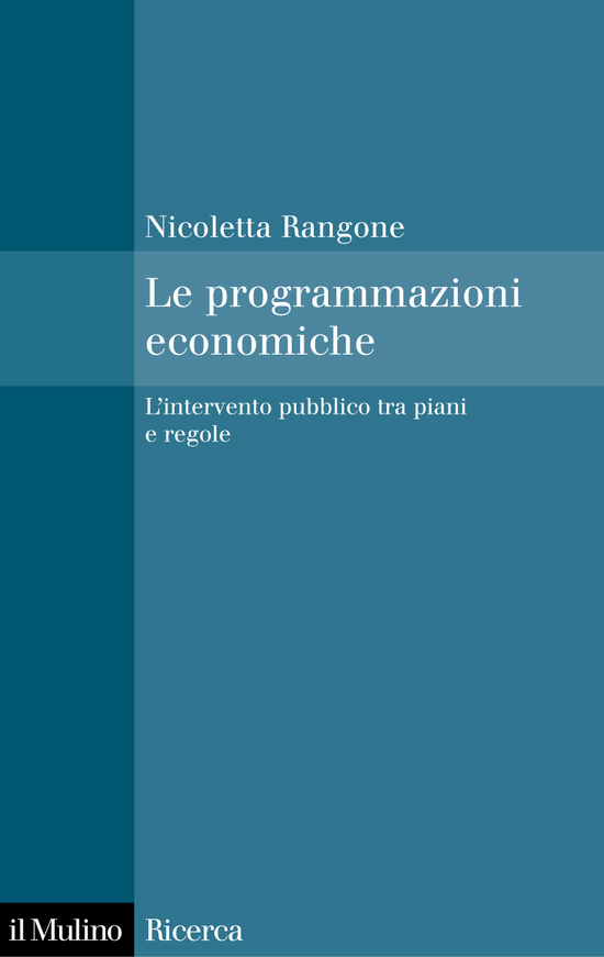 Copertina del libro Le programmazioni economiche