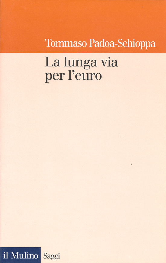 Copertina del libro La lunga via per l'euro